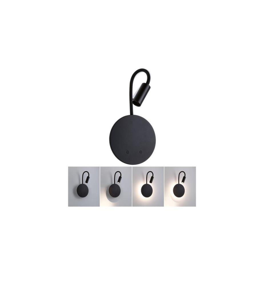 Paulmann Applique murale LED à batterie Miora 2700K dimmable Noir