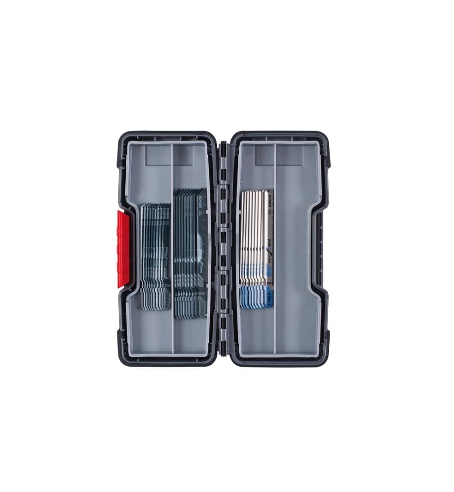BOSCH - Professional Jeux de lames de scie sauteuse Bois & Métal, 30 pièces