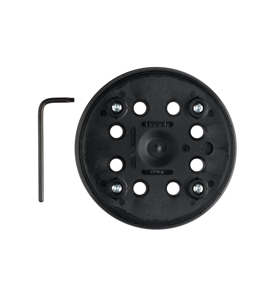 BOSCH - Professional Plateau de ponçage mi-dur, 125 mm avec kit de fixation