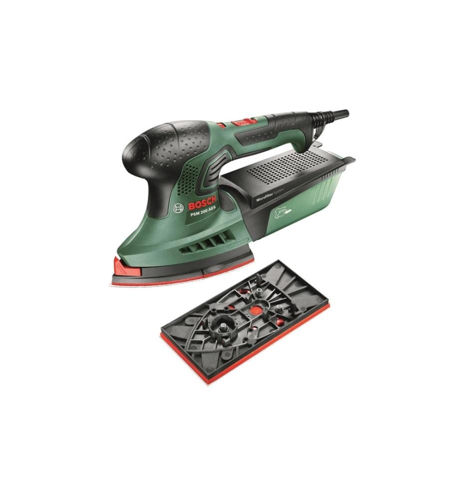 BOSCH - Ponceuse multifonction PSM 200 AES fonctionnement sur secteur