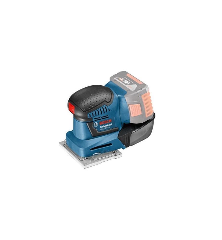 BOSCH - Professional Ponceuses multifonctions sans fil GSS 18 V-10 Solo fonctionnement des piles