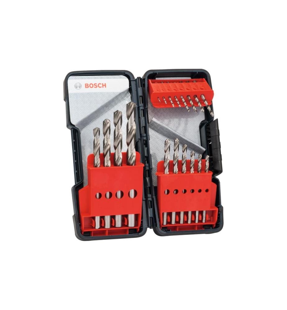 Bosch set de forets à métaux HSS-G, 18 pièces
