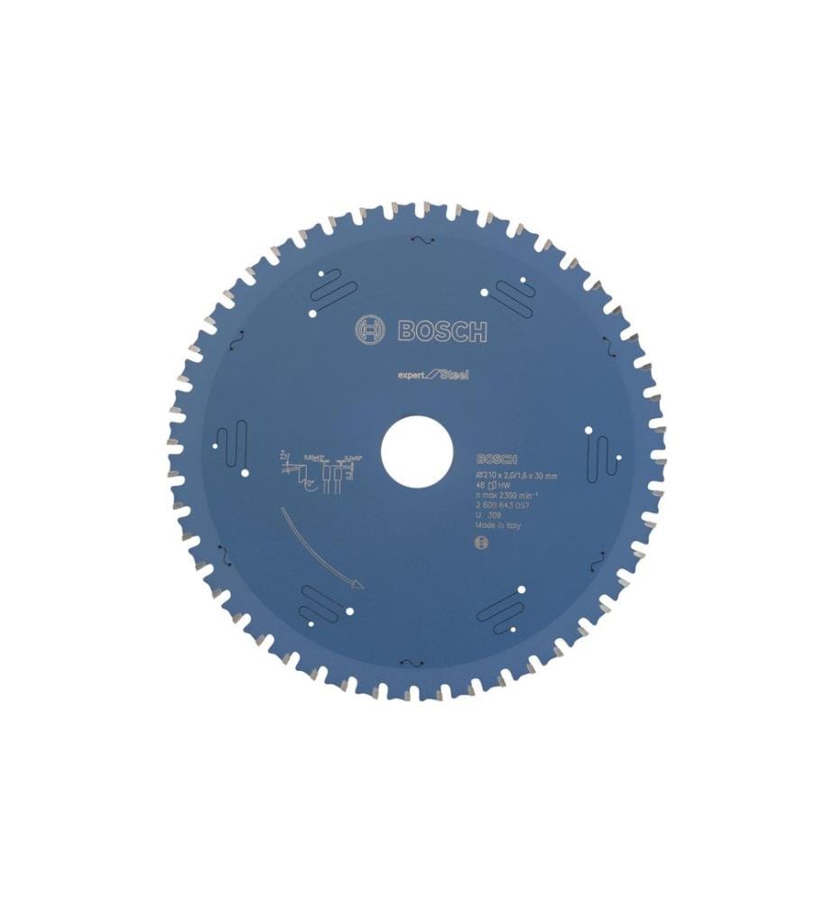 Bosch Professional Lame de scie circulaire Expert for Steel, 210 x 30 x 2 mm, Z 48
