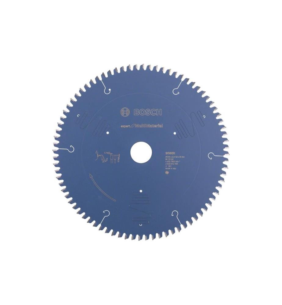 Lame de scie circulaire Bosch Professional Expert for Wood, 250 x 30 x 2.4 mm, Z 80
