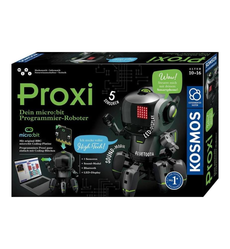 KOSMOS - Boîtes dexpérimentation Proxi  Programmier-Roboter