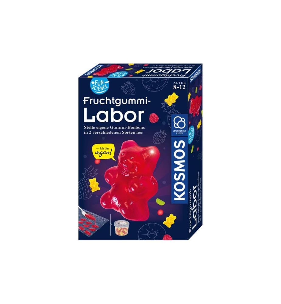 KOSMOS - Boîtes dexpérimentation Fun Science: Fruchtgummi-Labor