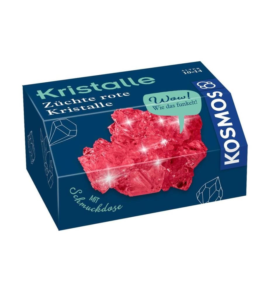 KOSMOS - Boîtes dexpérimentation Rote Kristalle selbst züchten