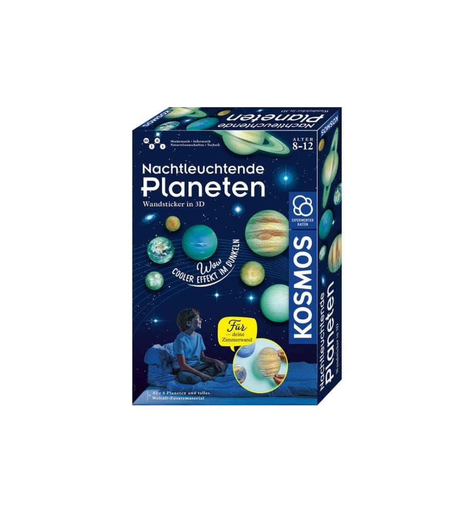 KOSMOS - Boîtes dexpérimentation Planètes lumineuses la nuit