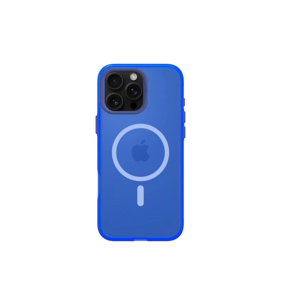 Rhinoshield - Coque arrière JellyTint MagSafe iPhone 16 Pro Max Cyber Blue