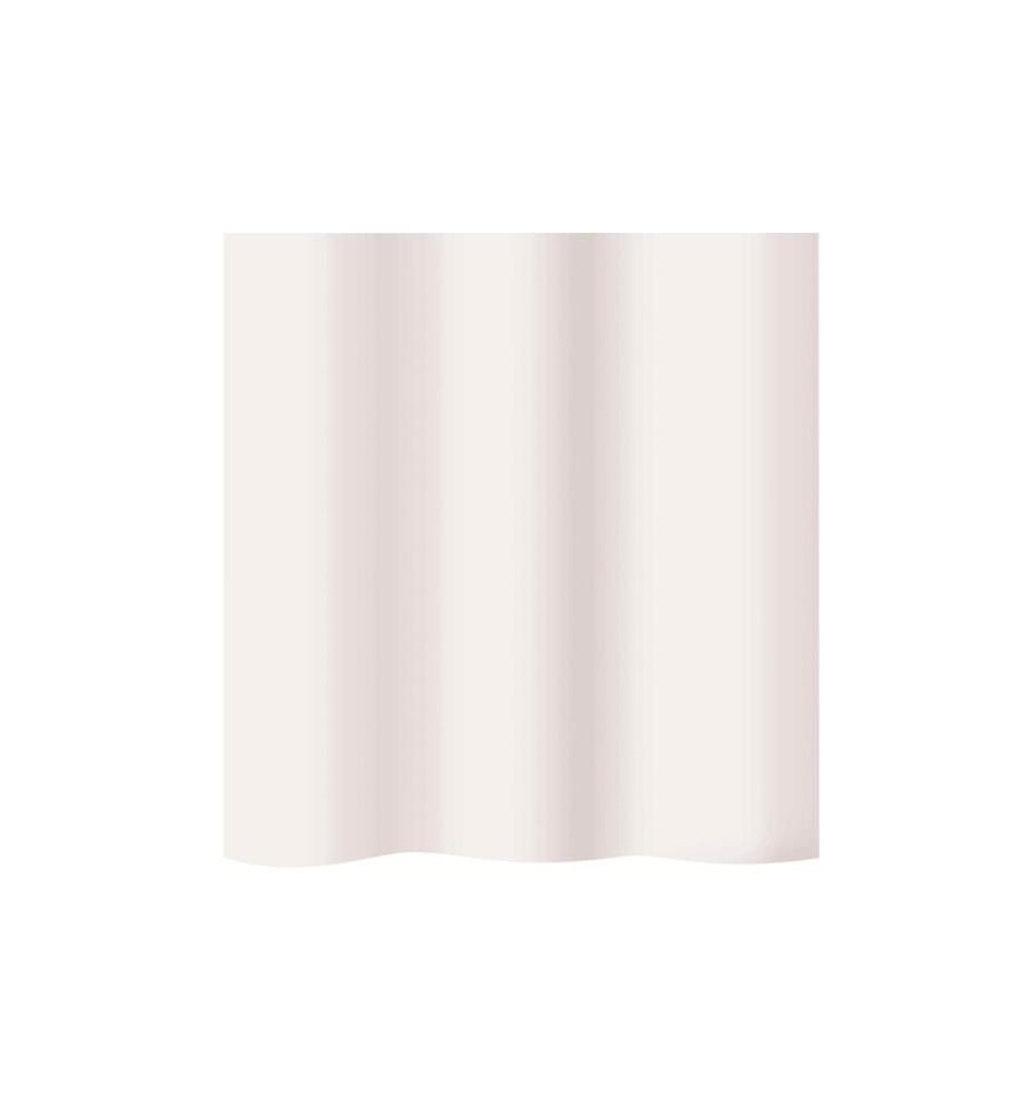 diaqua® - Rideau de douche Basic, 120 x 200 cm, Blanc