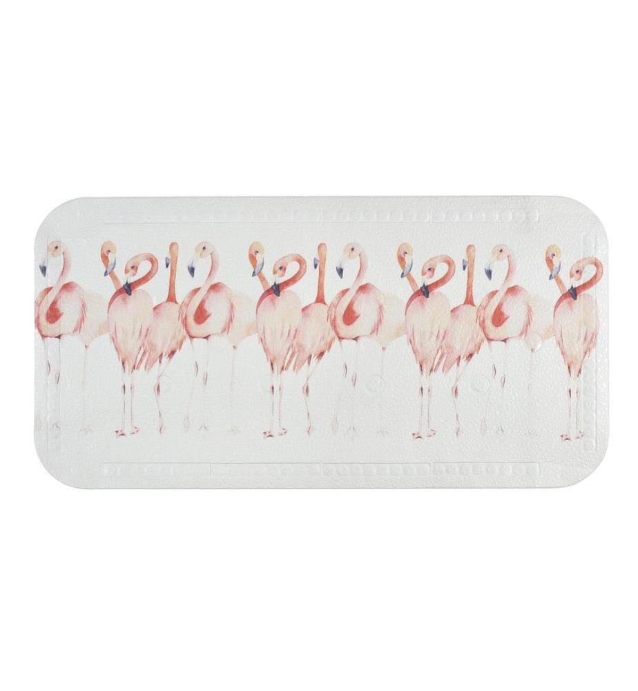 diaqua® - Revêtement de baignoire Smoothie Flamingo 71 cm, Rose/Blanc