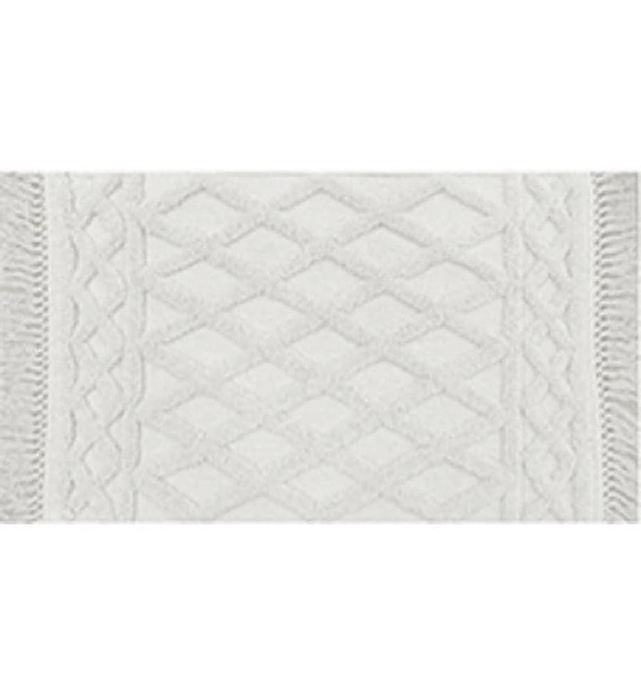 diaqua® - Tapis de bain Kayla 60 x 90 cm, Blanc