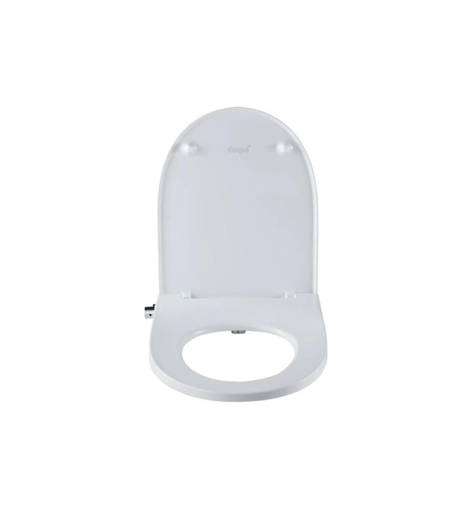 diaqua® - Siège de toilette Lavalino avec fonction douche, Blanc