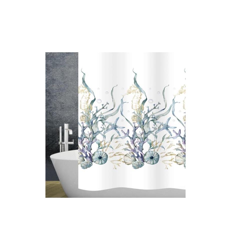 diaqua® - Rideau de douche Marina 120 x 200 cm, multicolore