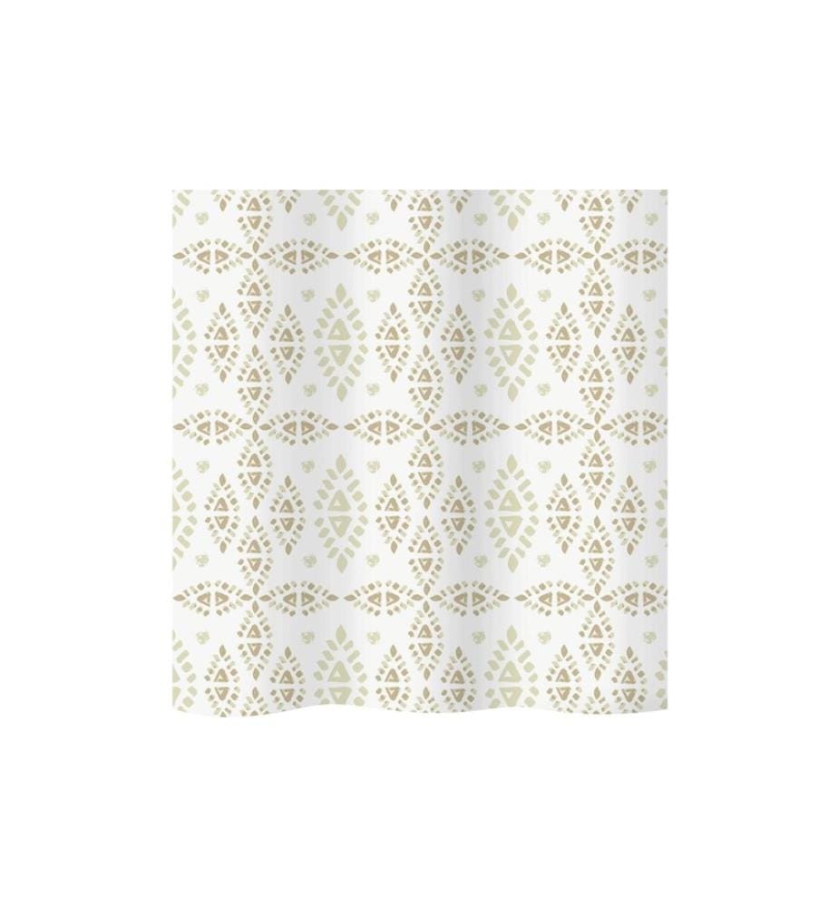 diaqua® - Rideau de douche Pueblo 180 x 180 cm, Blanc