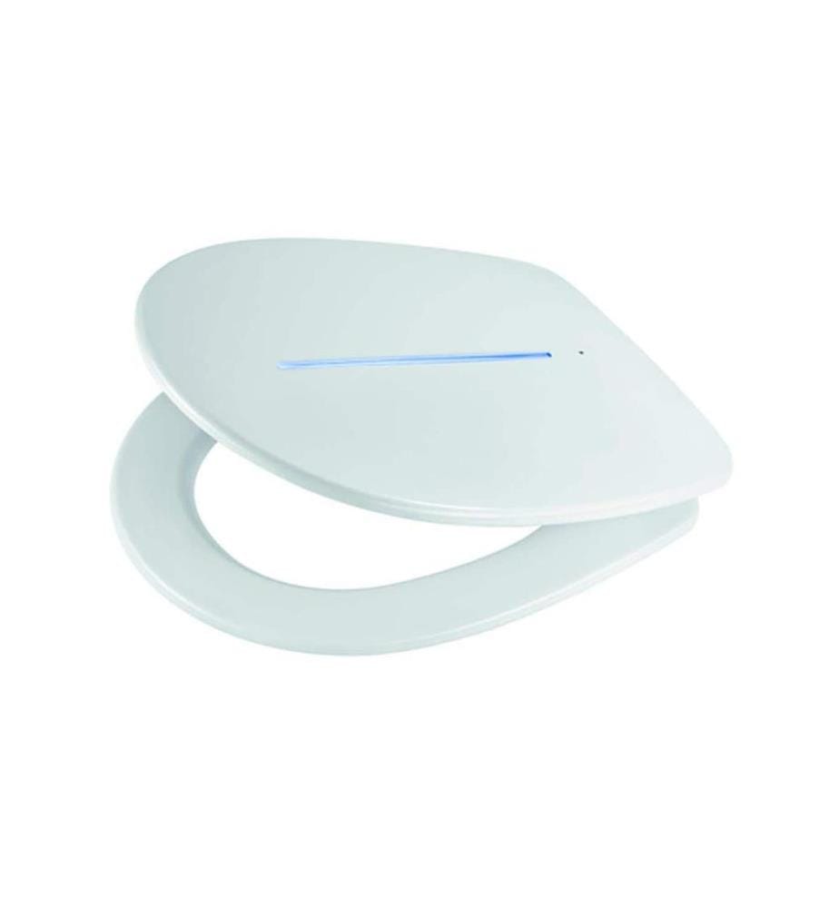 diaqua® - Siège de toilette Sidney LED, blanc