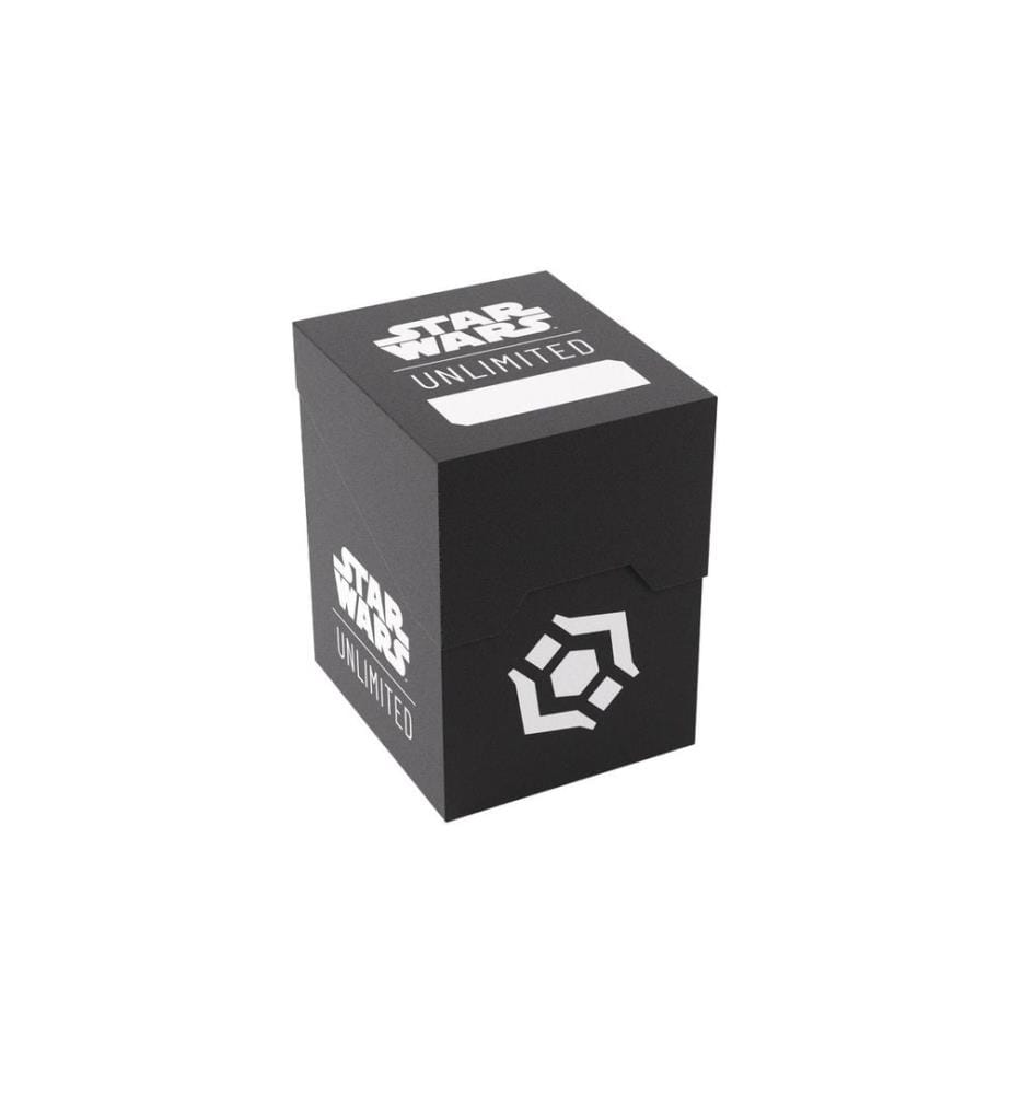 Asmodée - Boîte à cartes Star Wars: Unlimited Soft Crate noir / blanc