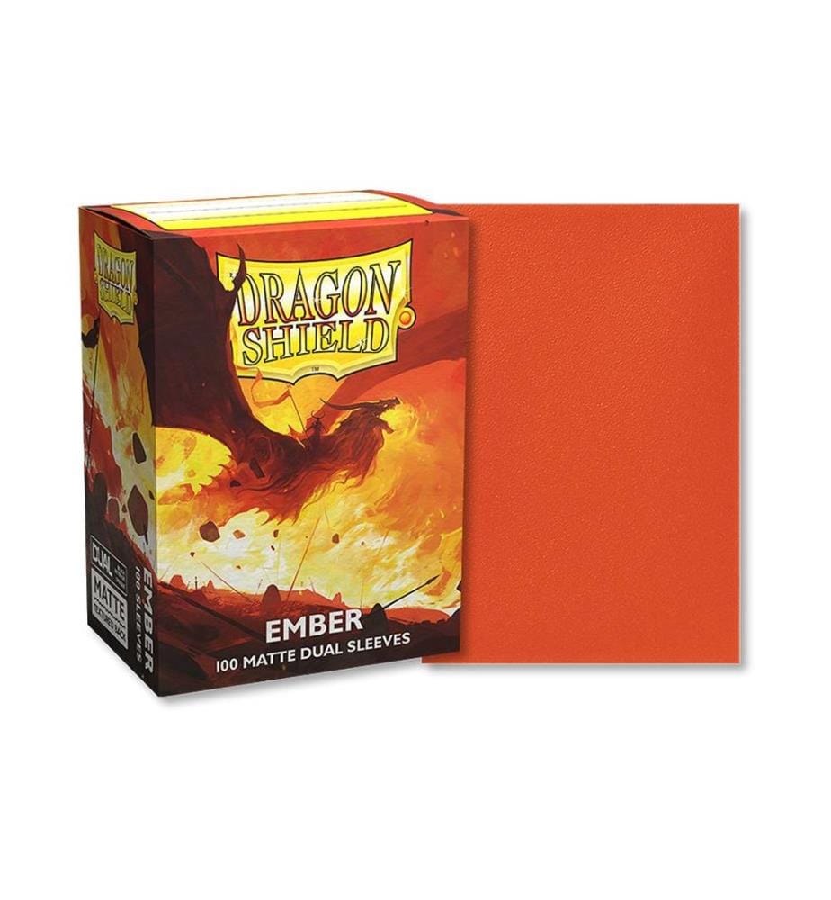 Dragon Shield - Étui à cartes Dual Matte: Ember Taille standard Orange 100