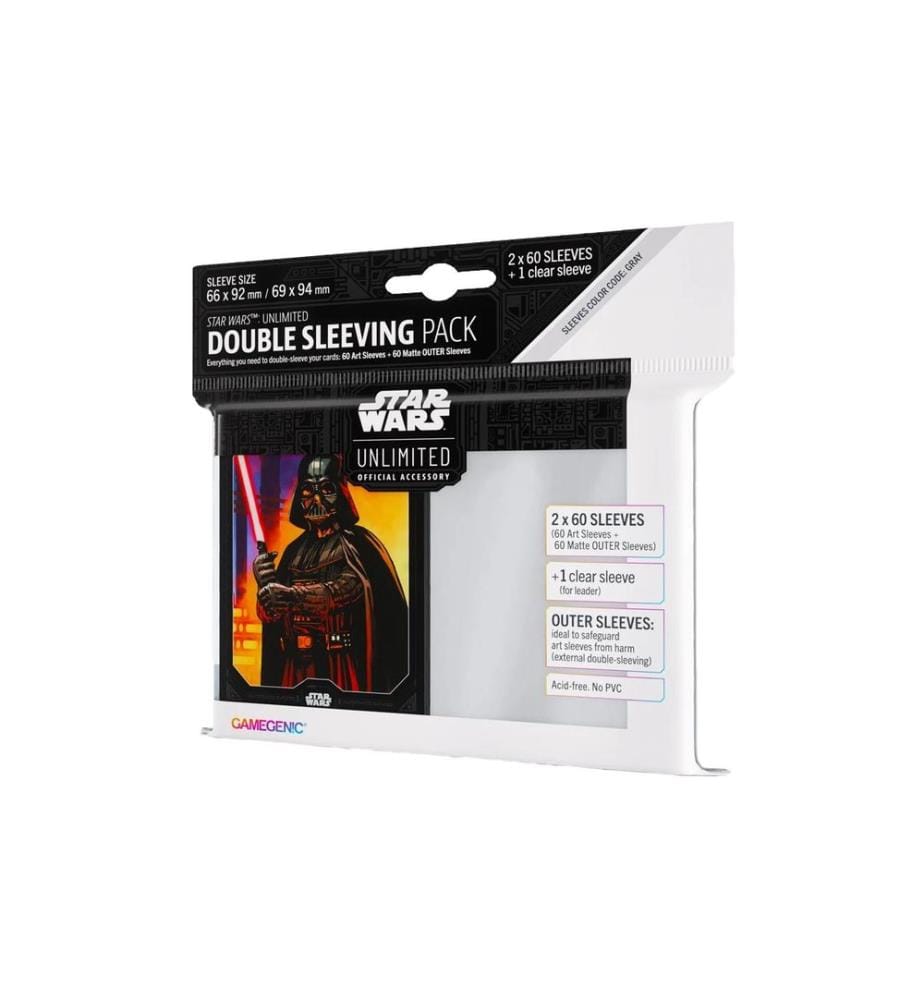 Asmodée - Étui à cartes Art Sleeves DSP Darth Vader