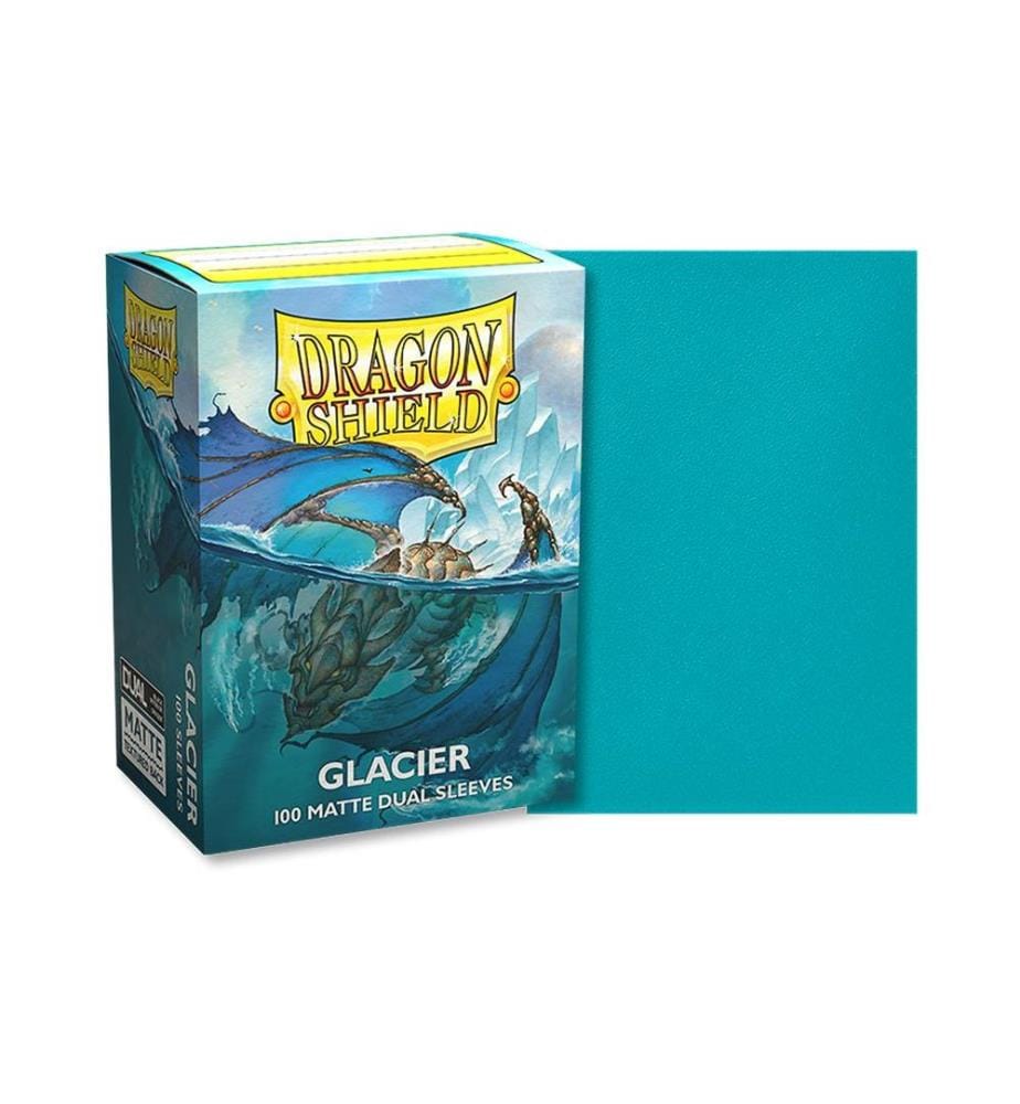 Dragon Shield - Étui à cartes Dual Matte: Glacier Taille standard Bleu clair 100