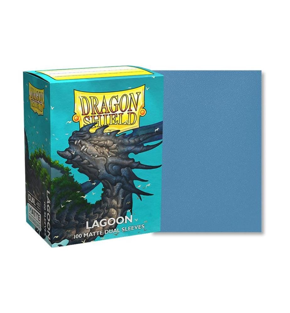 Dragon Shield - Étui à cartes Dual Matte: Lagoon Taille standard Gris bleu 100