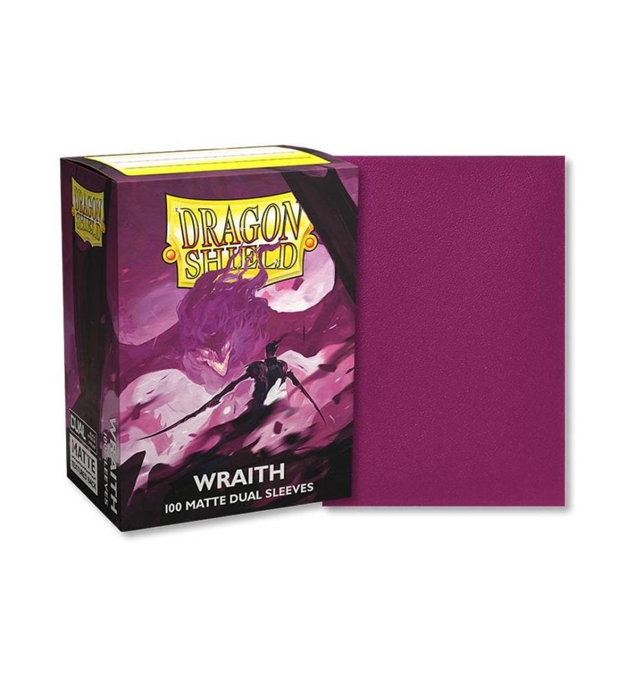 Dragon Shield - Étui à cartes Dual Matte: Wraith Taille standard Violet 100