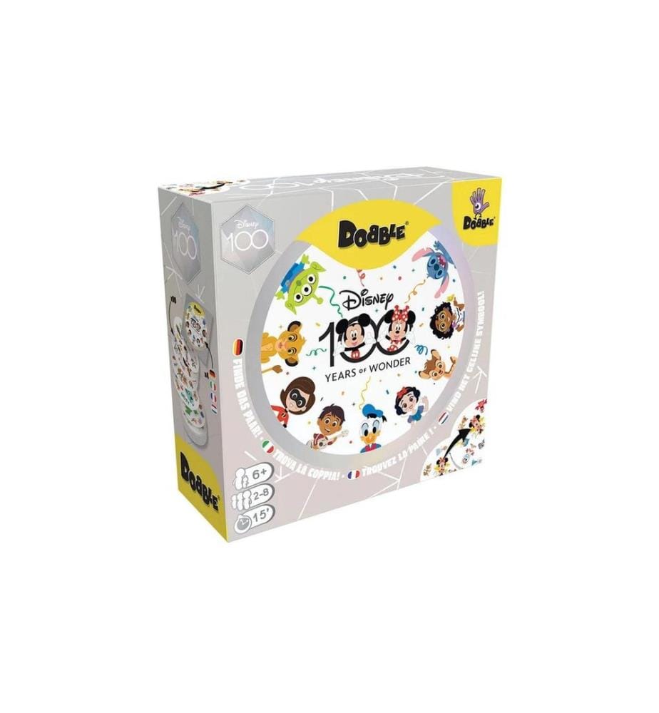 Asmodée - Jeux de cartes Dobble Disney 100