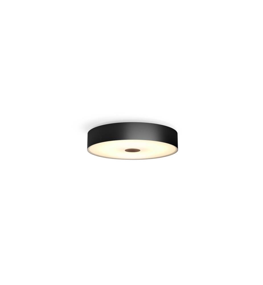PHILIPS HUE - White Amb. Fair Plafonnier noir 2750 lm + variateur d'intensité lumineuse