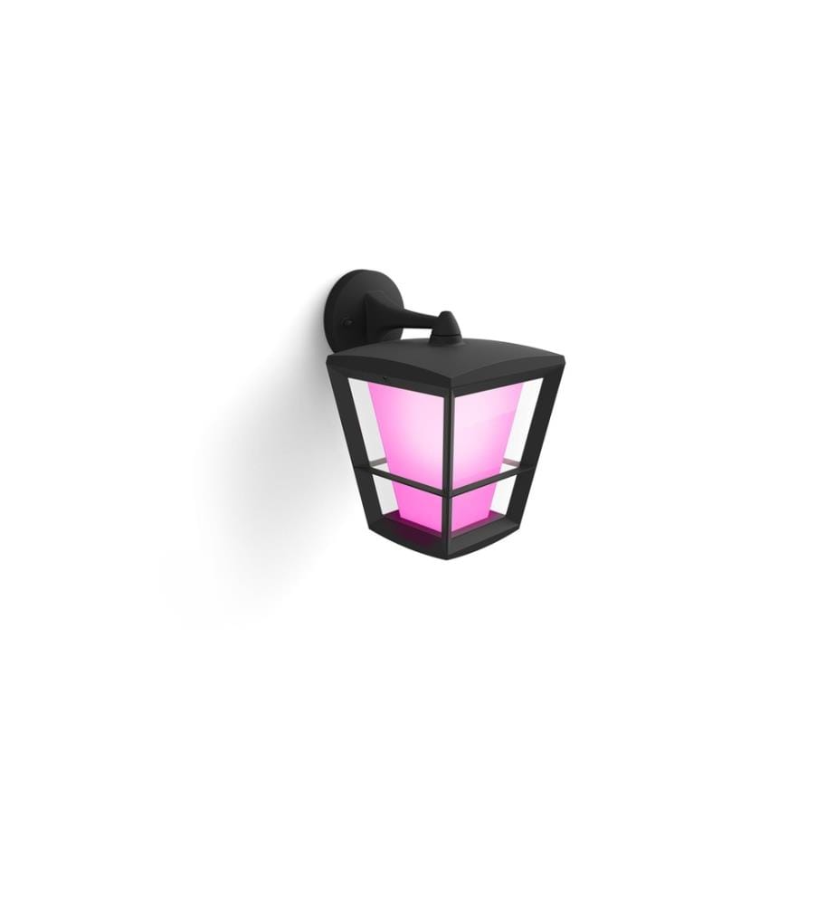 PHILIPS HUE - White & Col. Amb. Econic Applique murale suspendue noire