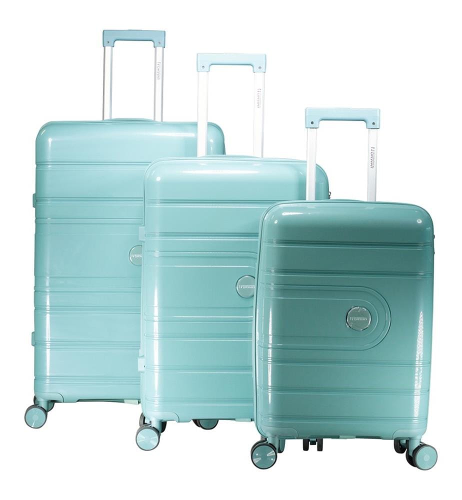 Lot de 3 Valises Savage - Vertes