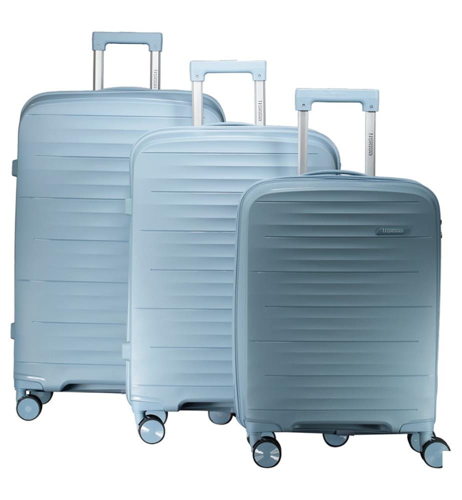 Lot de 3 Valises Sillo - Bleu