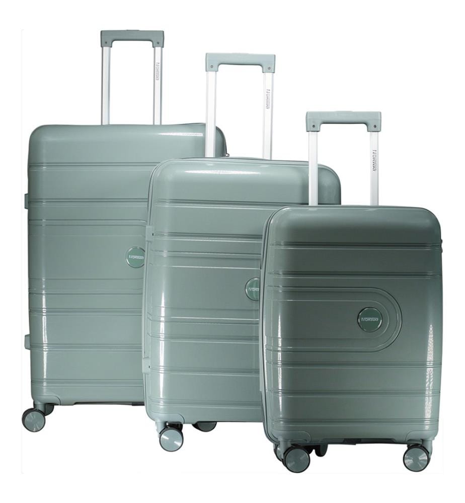 Lot de 3 Valises Savage - Gris foncé