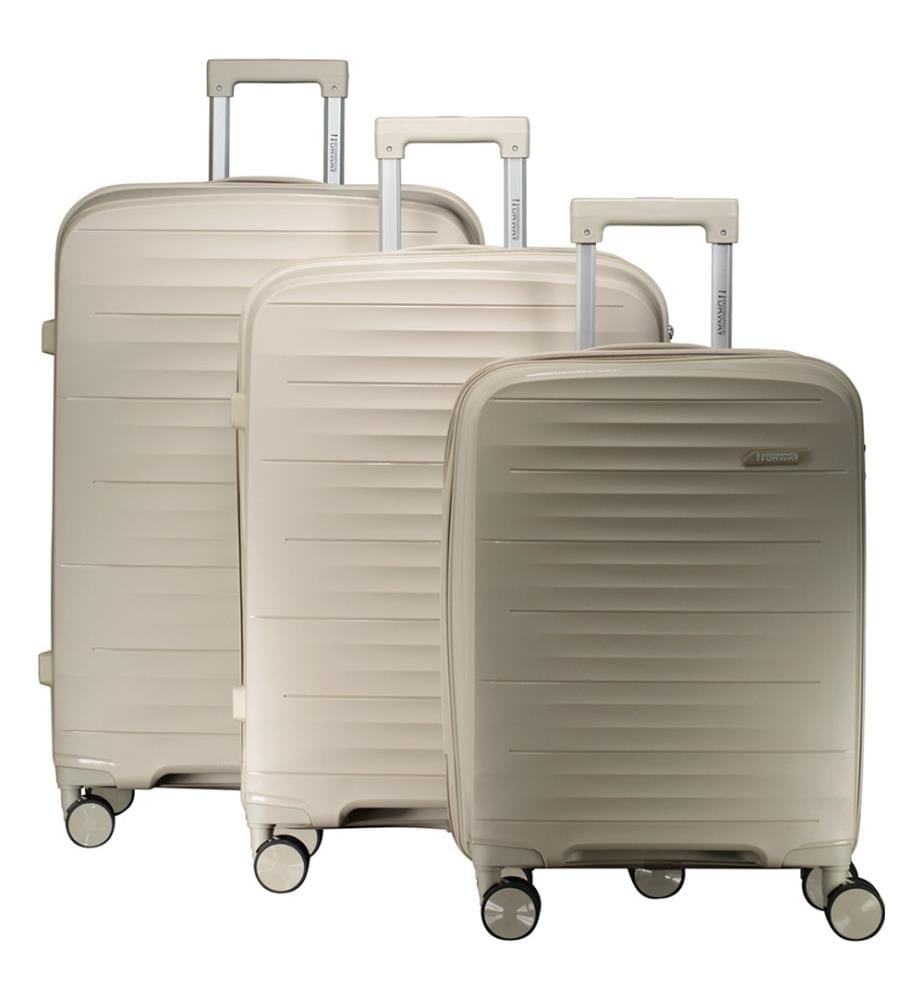 Lot de 3 Valises Sillo - Beige