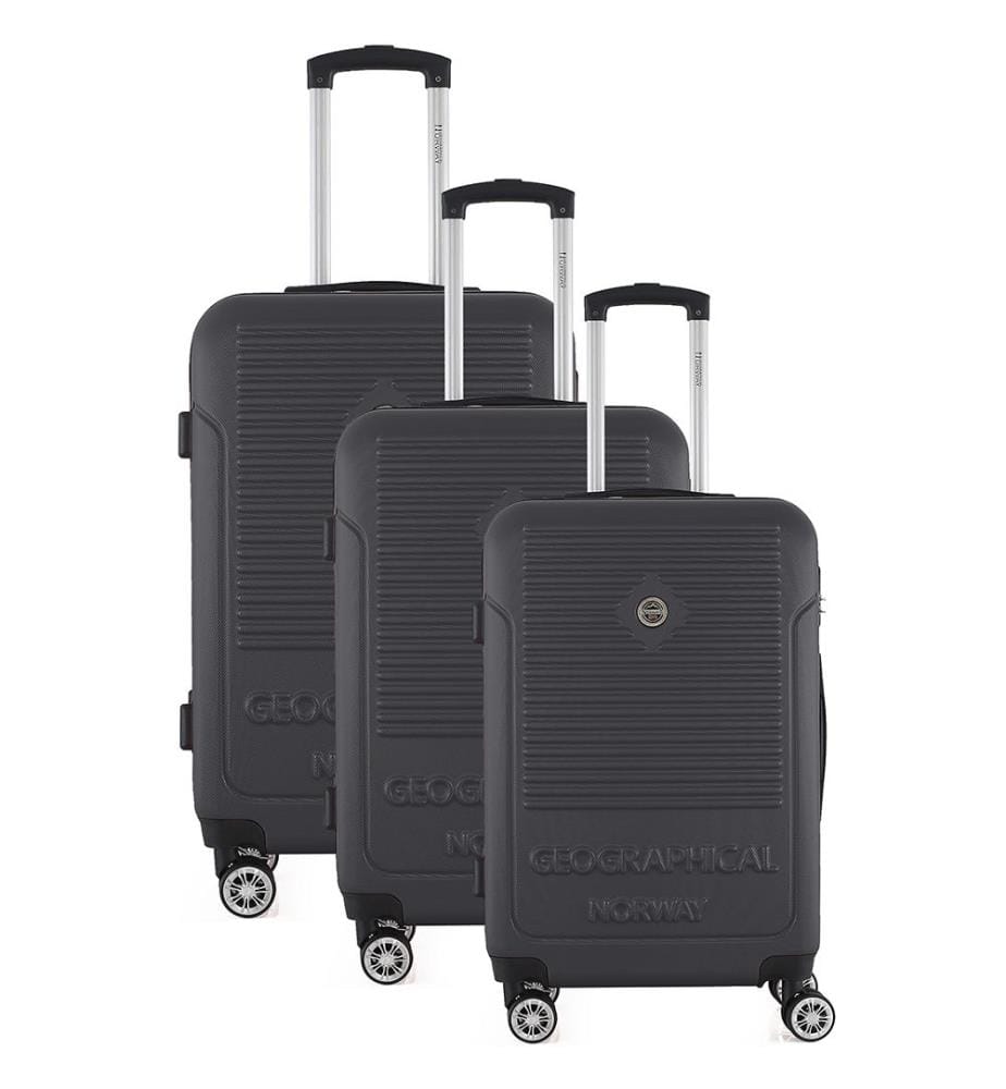 Lot de 3 Valises Santiago - Noir