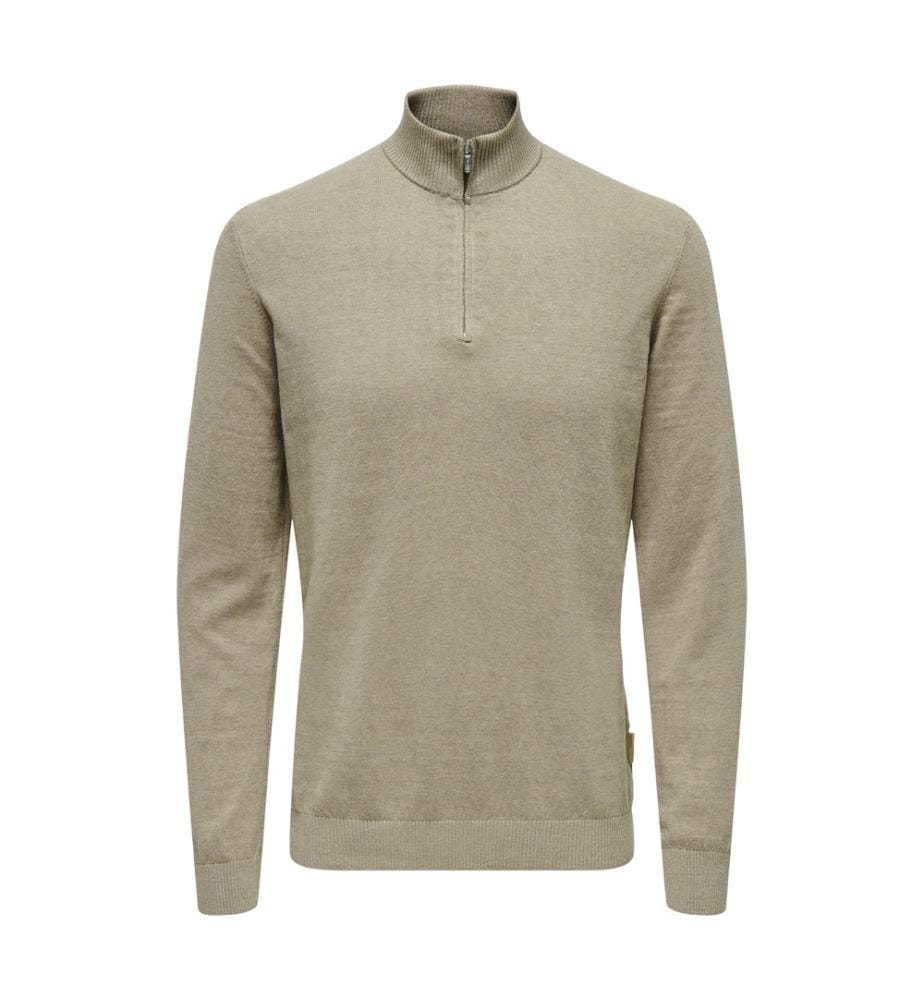 Pull en maille - Taupe Du Désert