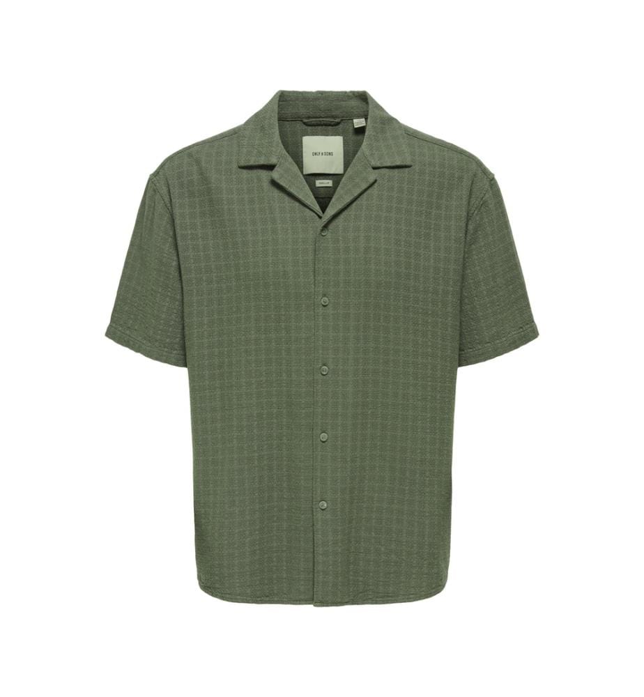 Chemise à col boutonné
