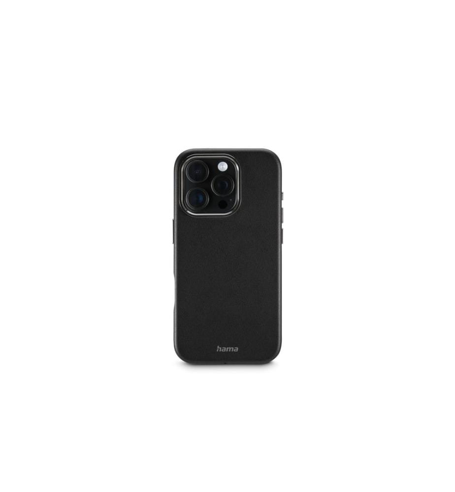 HAMA - Coque arrière Premium iPhone 16 Pro Noir