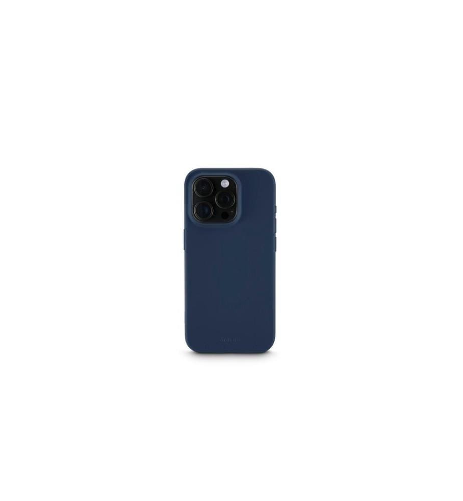 HAMA - Coque arrière Fantastic Feel Bleu foncé pour iPhone 16 Pro Max