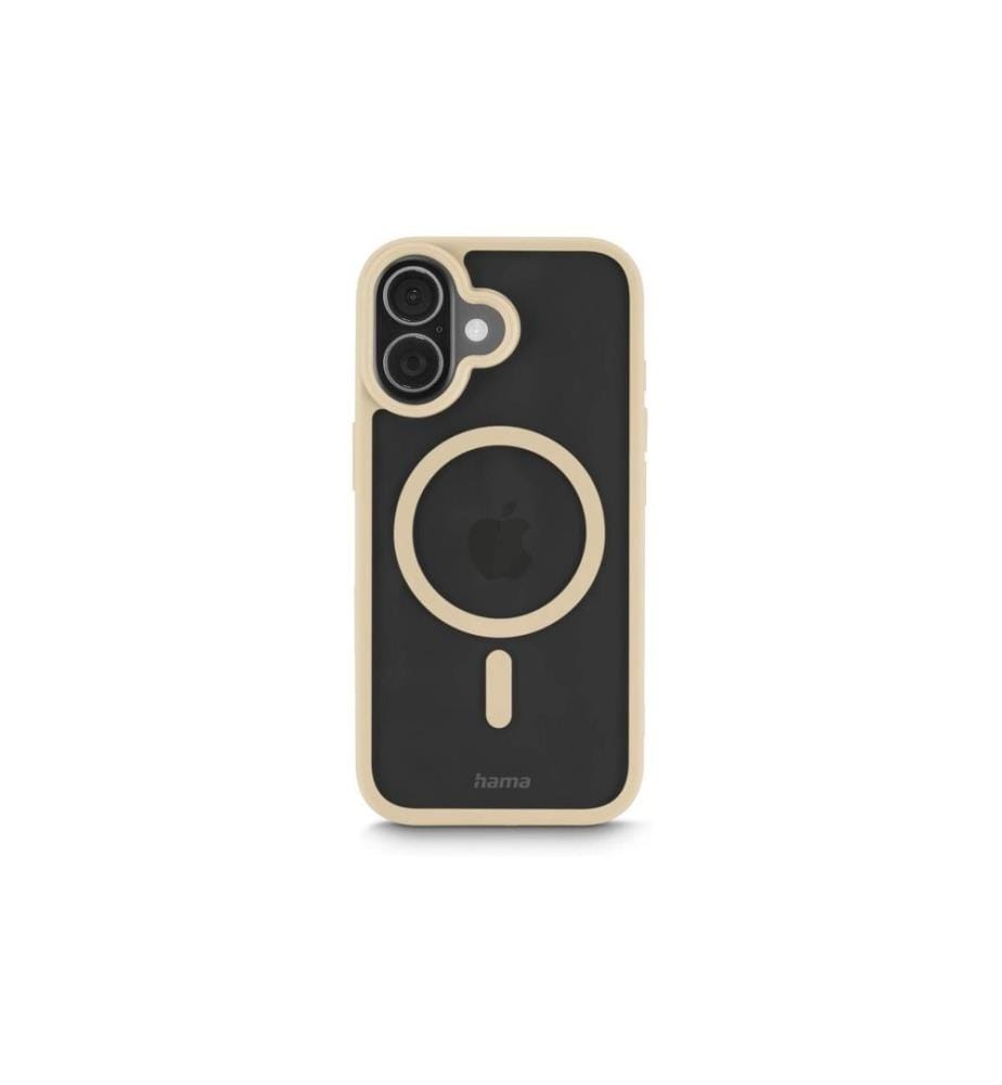 HAMA - Coque arrière Frame Protect iPhone 17 Beige