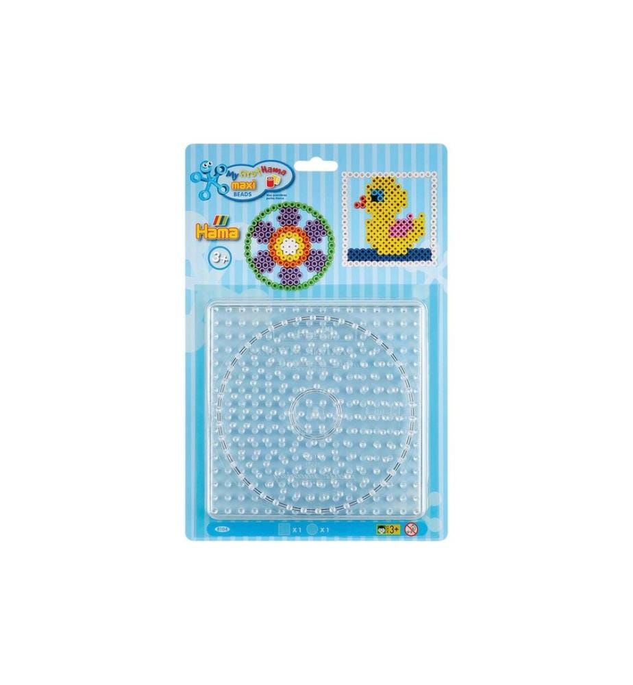 HAMA - Plaques pour perles à repasser Maxi Transparent