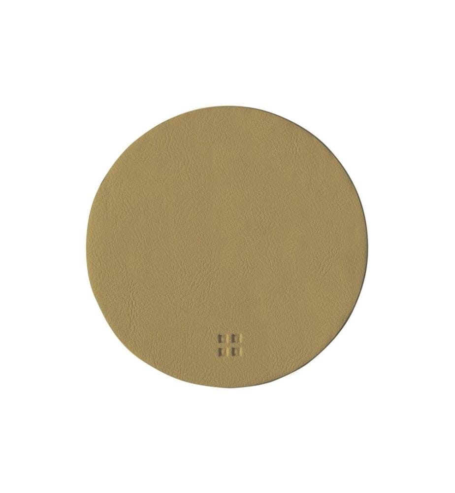 Lunasol - Dessous de verre Elements Ambiente ø 11 cm, Doré
