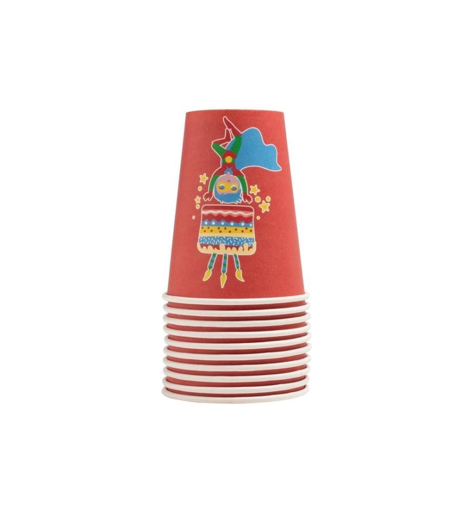 PRO nappe - Gobelets jetables Superhéros 2 dl, 10 Pièce/s, Multicolore