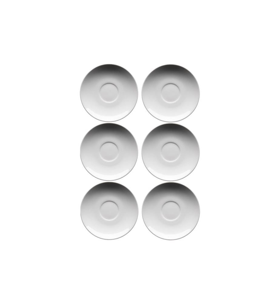 Mäser - Soucoupe Barca 14.4 cm, 6 pièces, blanc