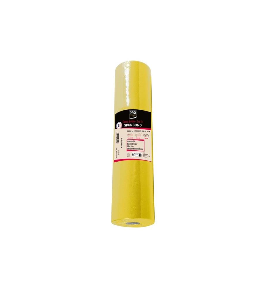 PRO nappe - Chemin de table 40 cm x 480 cm, Jaune