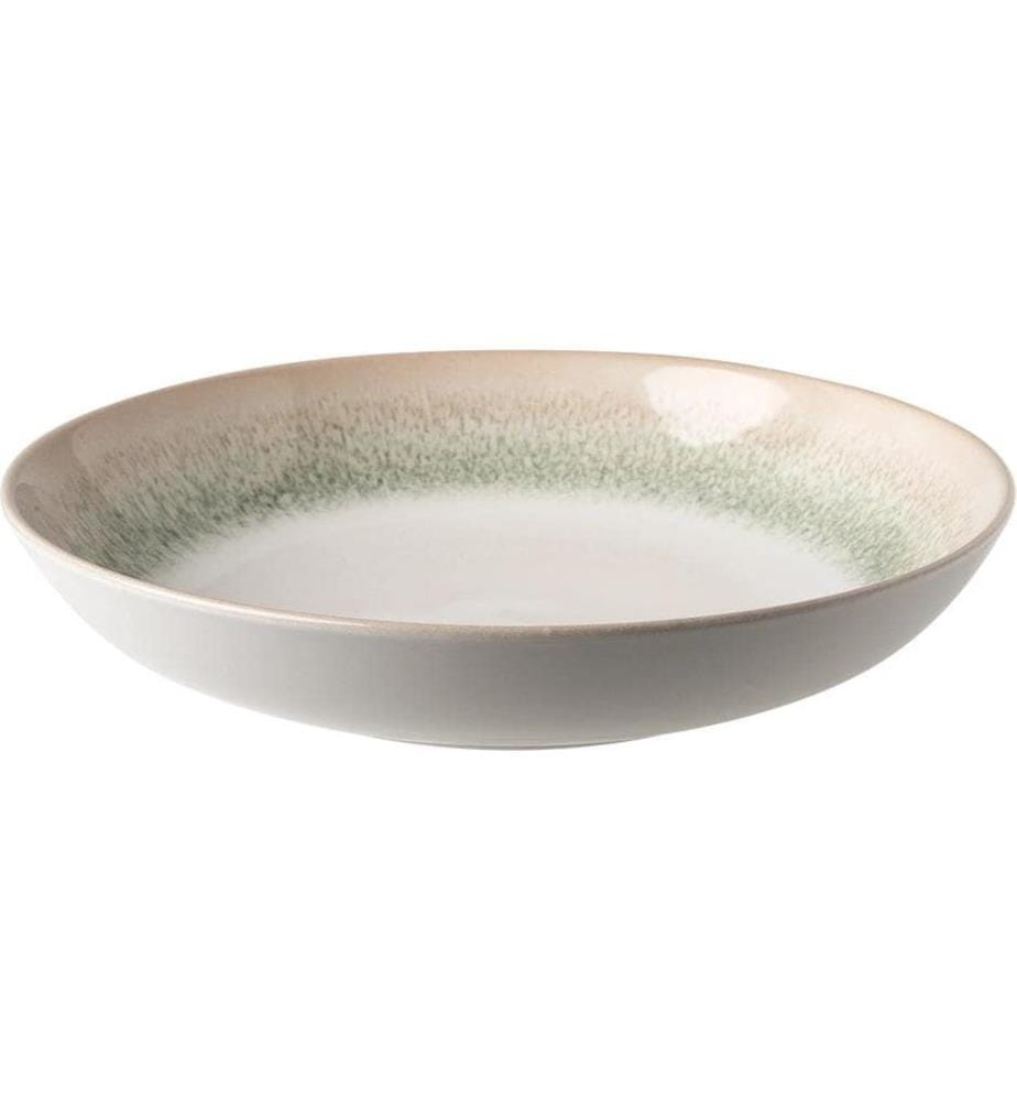 Lunasol - Assiette non décorative Elements Vulcano Sand la mar 4 pièces 18 cm