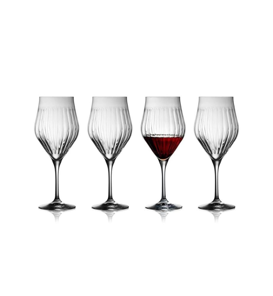 Lyngby - Verre à vin rouge Ane 650 ml, 4 Pièce/s, Transparent