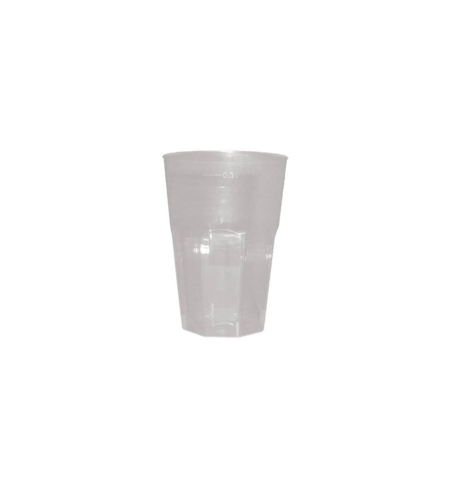 Gobelet réutilisable Webstar Mehrwegbecher Optimal PP 300 ml Transparent 30 pièces