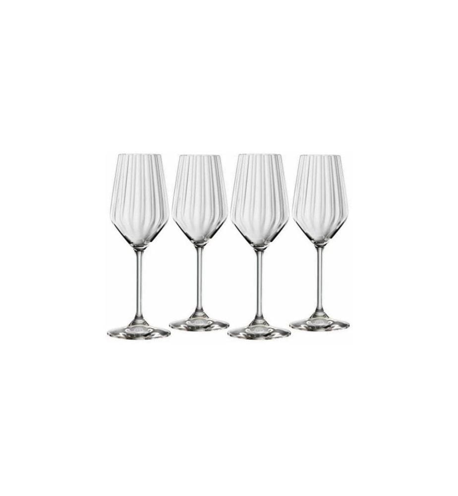 Spiegelau Flûte à champagne Lifestyle 310 ml, 4 pièces, Transparent
