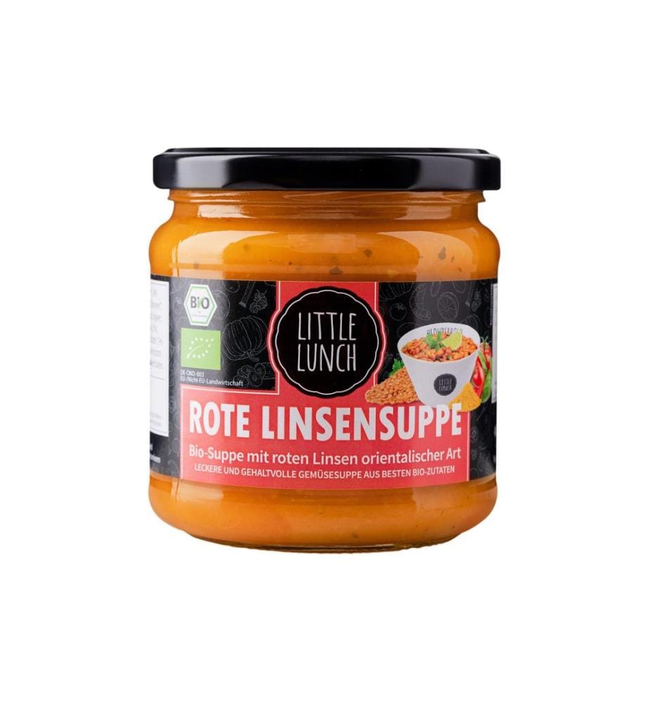 LITTLE LUNCH - Soupe de lentilles rouges Bio 350 ml