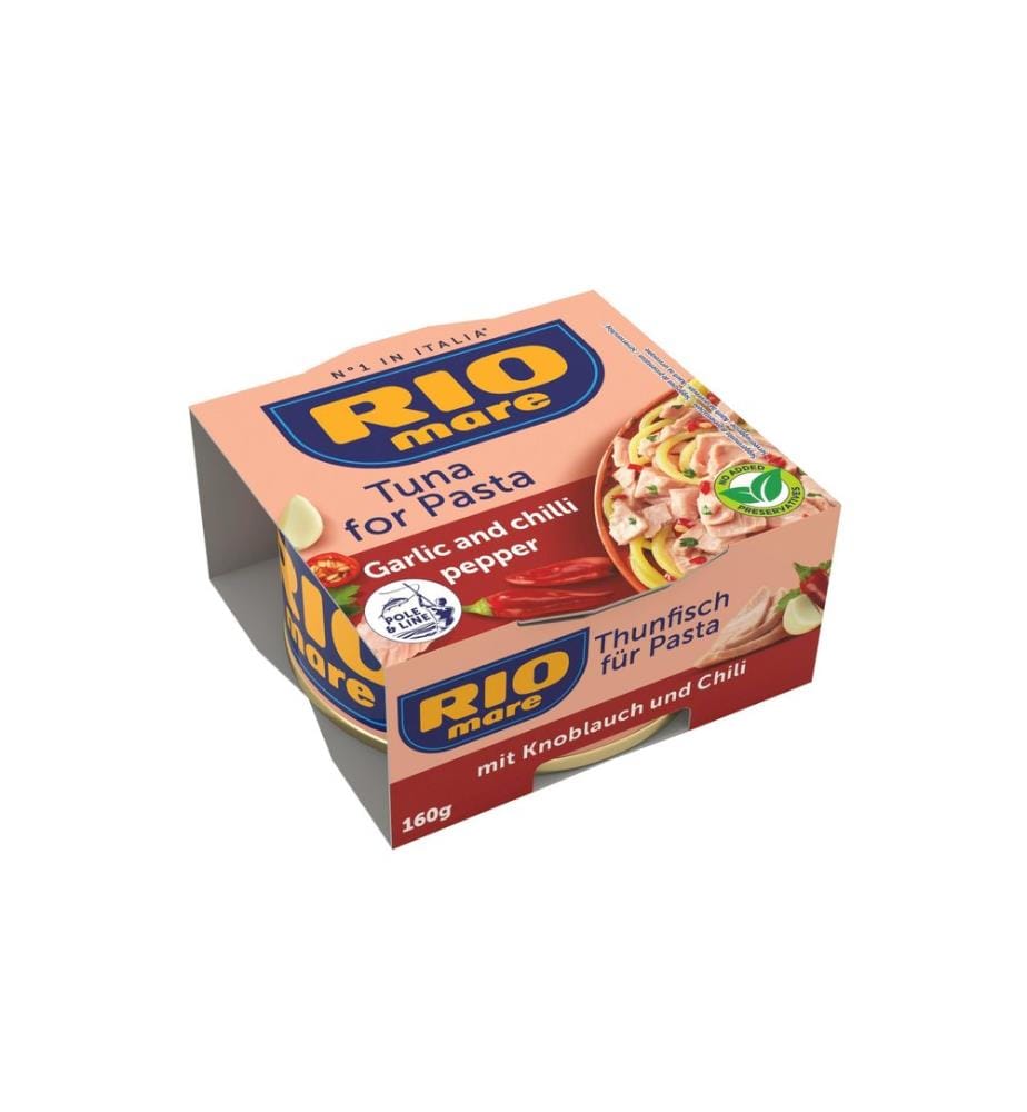 RIO MARE - Boîte Per Pasta Ail et piment 160 g